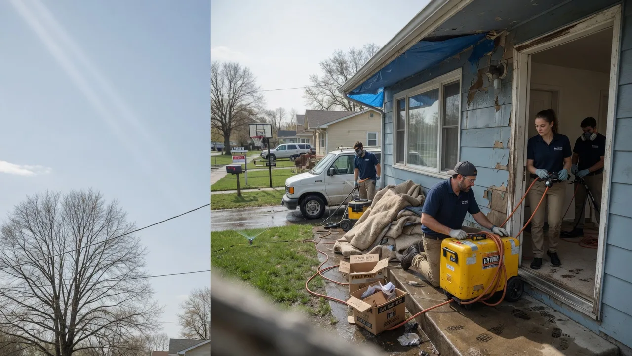 Basement Flood Cleanup in Maddock, ND near me